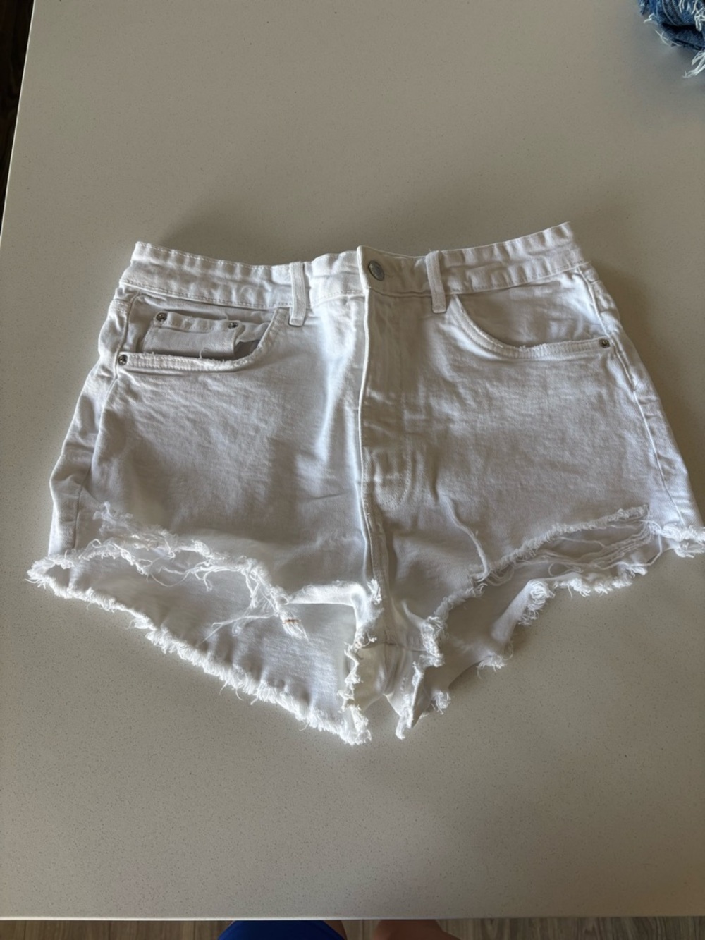 Zara denim shorts